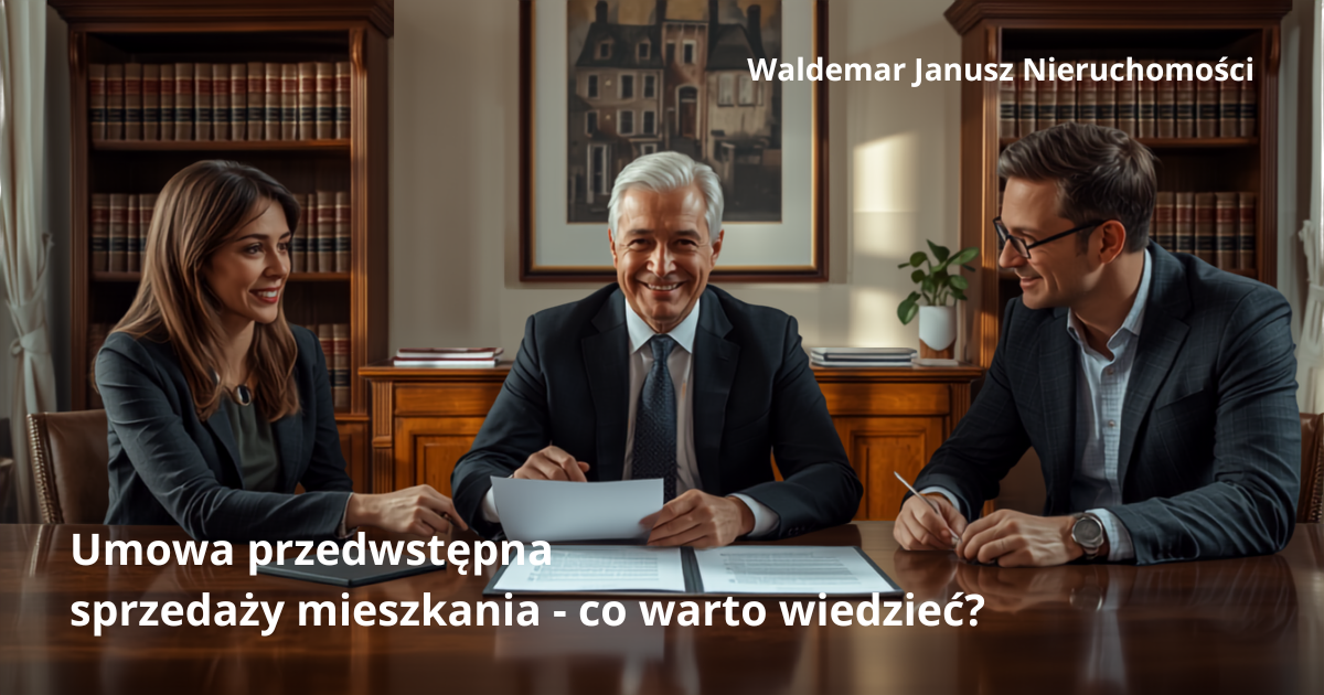 Read more about the article Umowa przedwstępna sprzedaży mieszkania – co warto wiedzieć?